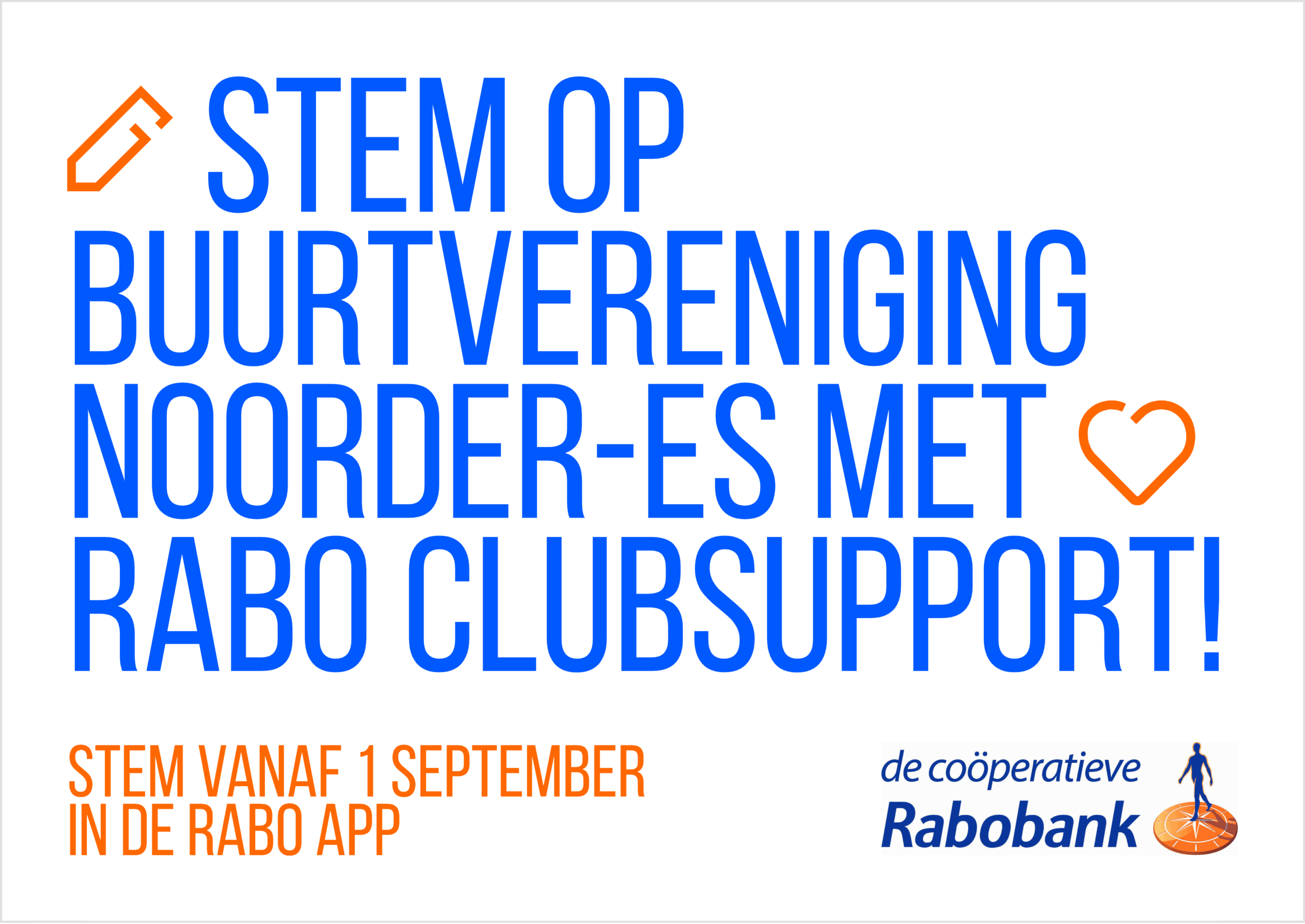 Buurtvereniging Noorderes - Nieuws - Rabo Clubsupport